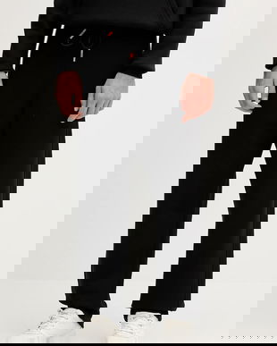 Alpha Industries pantaloni de trening culoarea negru, uni, 156368.03