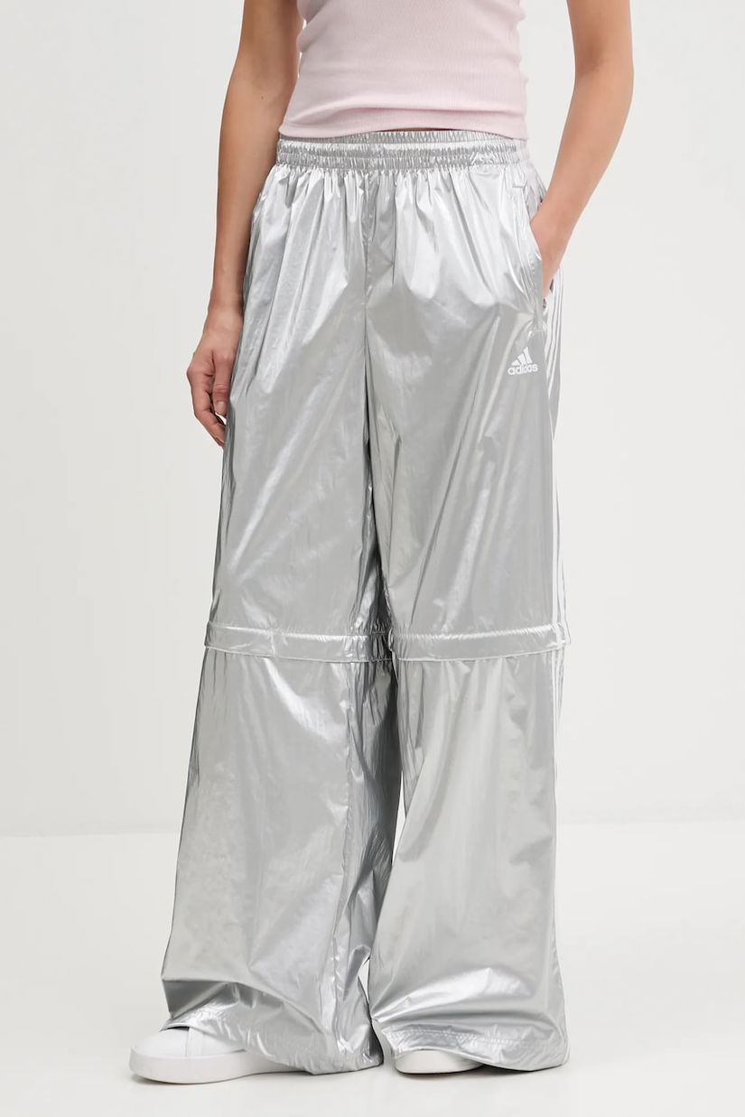 adidas Originals pantaloni de trening Ovzd Trackpants culoarea argintiu, uni, KE9785