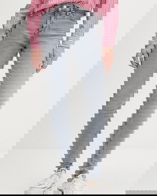 Tommy Jeans jeans culoarea gri, DW0DW22148