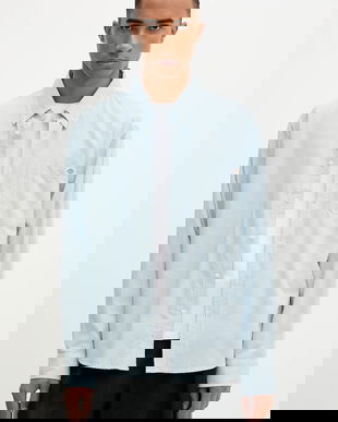 Dickies cămașă din bumbac cu guler button-down, regular, DK0A87PY