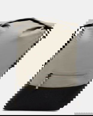 Rains rucsac 14320 Trail Rolltop Backpack culoarea verde, mare, uni, 14320