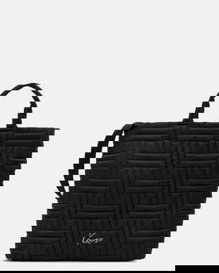 Kenzo geantă culoarea negru, FF62SA711F03