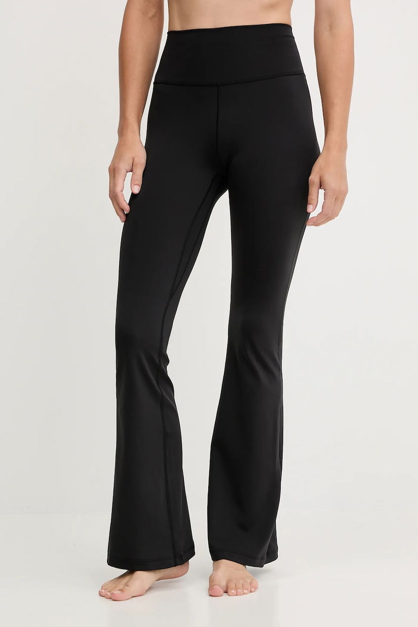 adidas Performance jambiere de yoga All Me culoarea negru, uni, JW7588