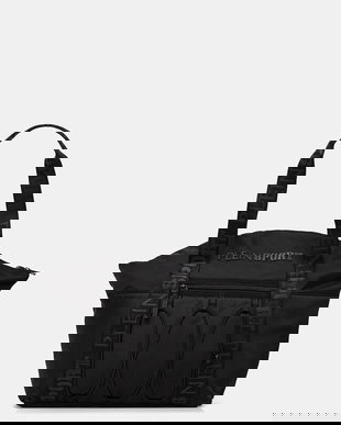 PLEIN SPORT geantă culoarea negru, PAEA UBA0122 STE003N