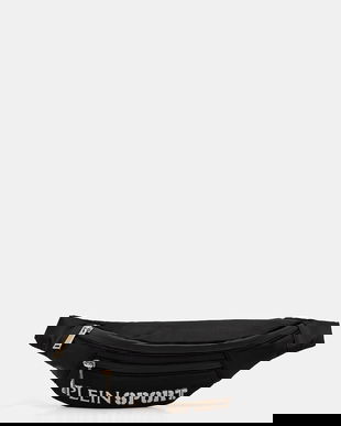 PLEIN SPORT borsetă culoarea negru, PAEA UBA0121 STE003N