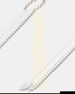 Answear.LAB esarfa de lana culoarea bej, neted