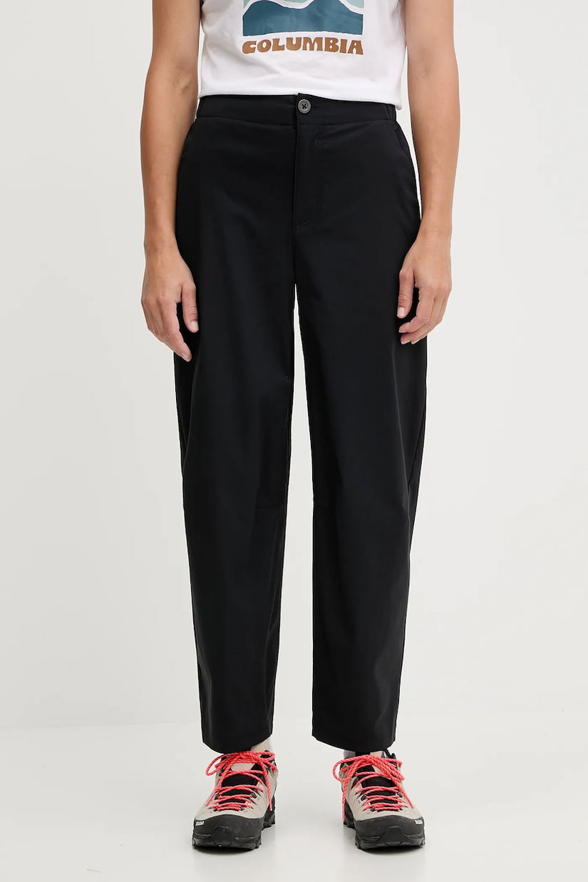Columbia pantaloni de exterior Granite Point culoarea negru, 2135391