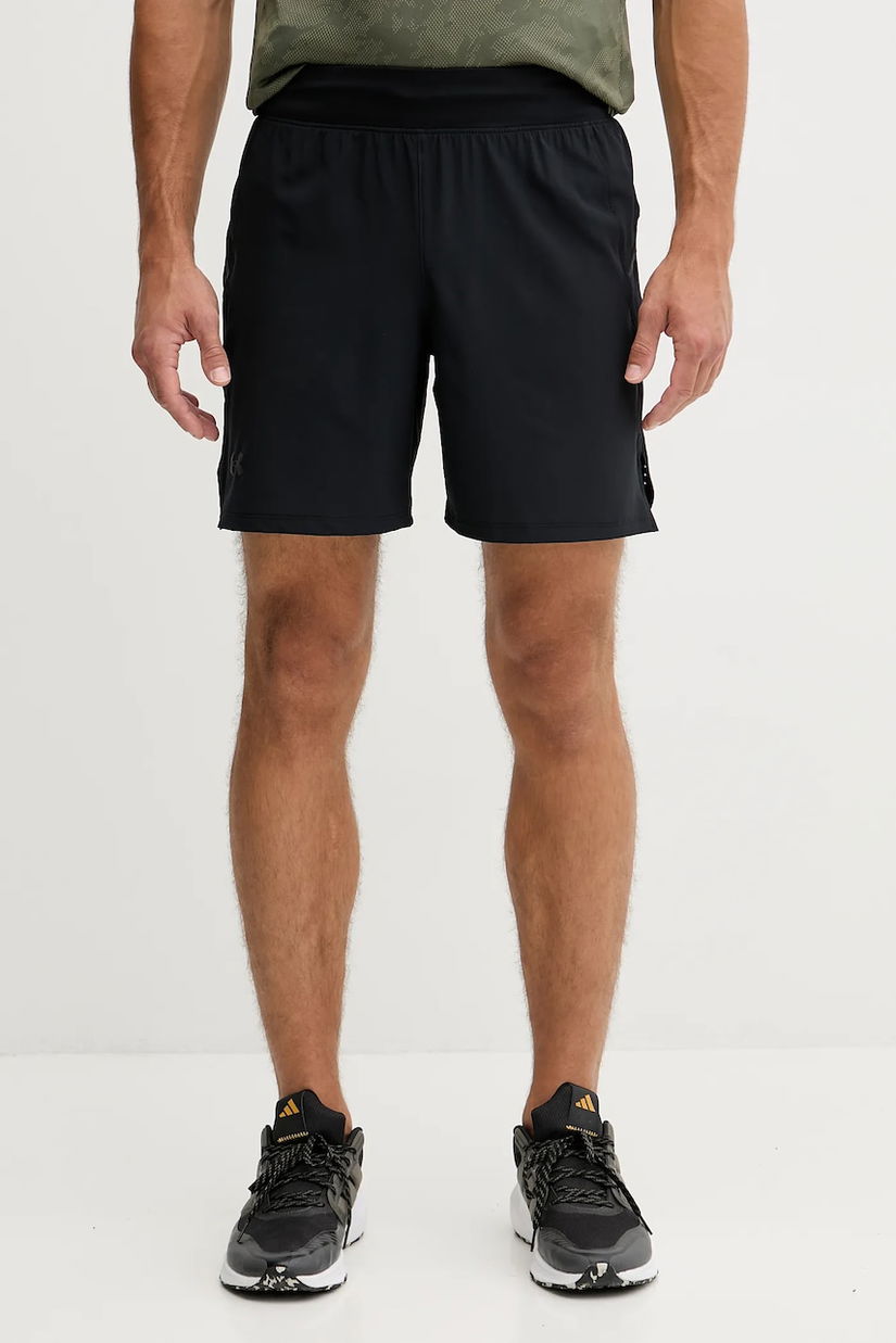 Under Armour pantaloni scurți de alergare Launch Pro 7 culoarea negru, 1376508