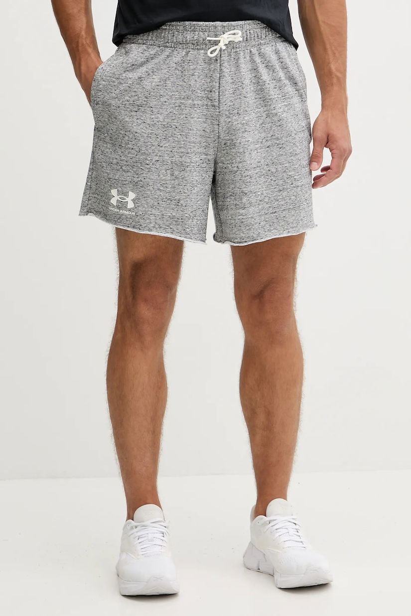 Under Armour pantaloni scurți de antrenament Rival culoarea negru, 1382427
