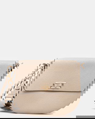 Geox geantă de piele culoarea negru, D25KAA-00046-C9999