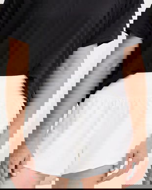 Under Armour pantaloni scurți de antrenament Flex culoarea roz, uni, high waist, 1376936