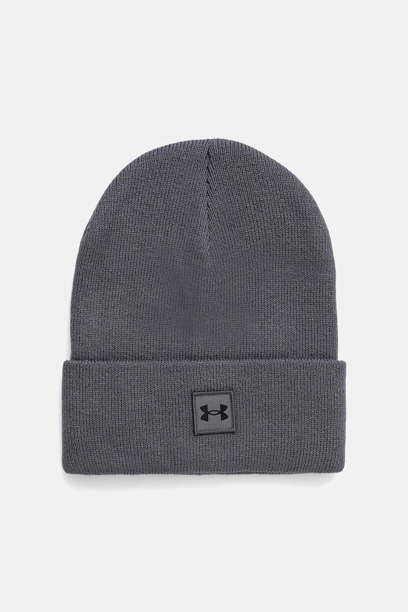 Under Armour căciulă culoarea rosu, din tricot gros, 1373155