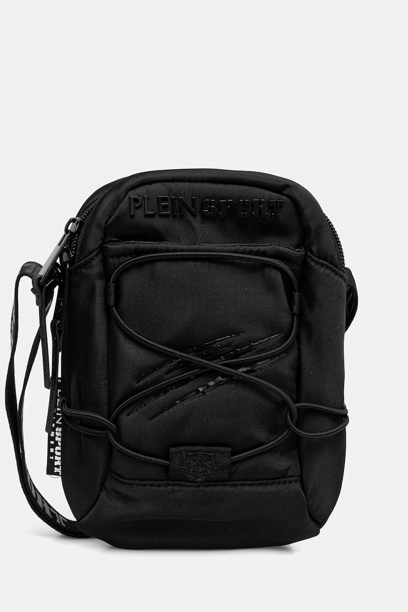 PLEIN SPORT borsetă culoarea negru, PAEA UBA0126 STE003N