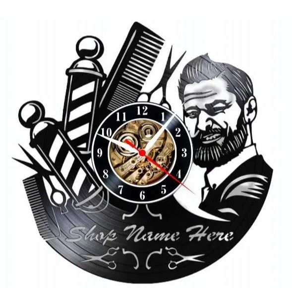 BARBERSHOP-ceas de perete