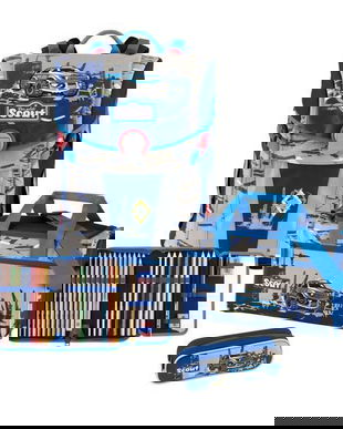 Ghiozdan echipat 4 piese, motiv Politie