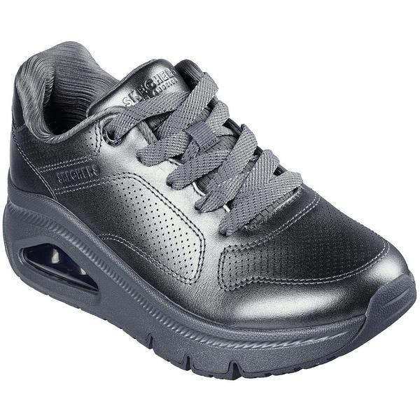 Pantofi sport femei Skechers Uno Icon - Lustrous Air 177768-PEW, 36.5, Gri