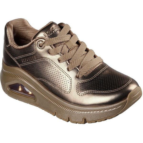 Pantofi sport femei Skechers Uno Icon - Lustrous Air 177768-BRZ, 37, Maro