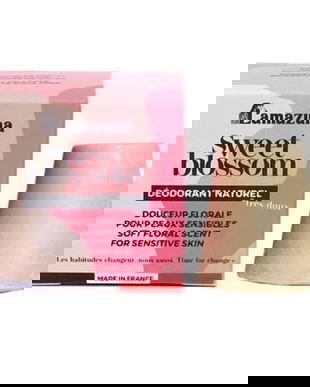 Deodorant solid Douceur Florale, pentru piele sensibila, fara bicarbonat si fara uleiuri esentiale, 30 ml