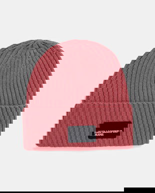 Karl Lagerfeld Jeans căciulă de lână culoarea roz, A3W33111