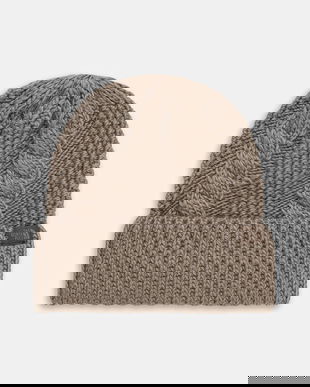 The North Face căciulă Oh Mega culoarea maro, NF0A7WJJBOW1