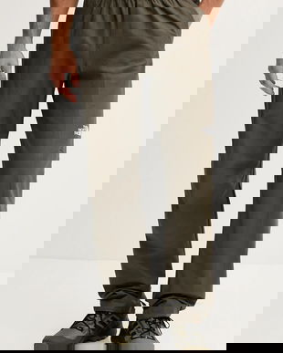 The North Face pantaloni Limestone culoarea verde, drept, NF0A8BT921L1