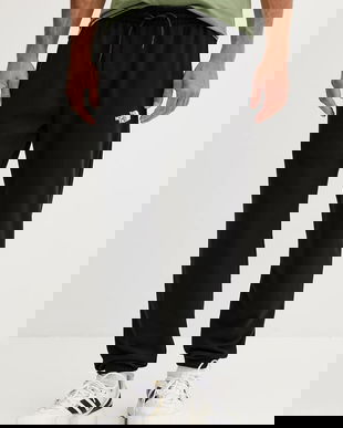 The North Face pantaloni de trening Simple Dome culoarea negru, cu imprimeu, NF0A8C41JK31