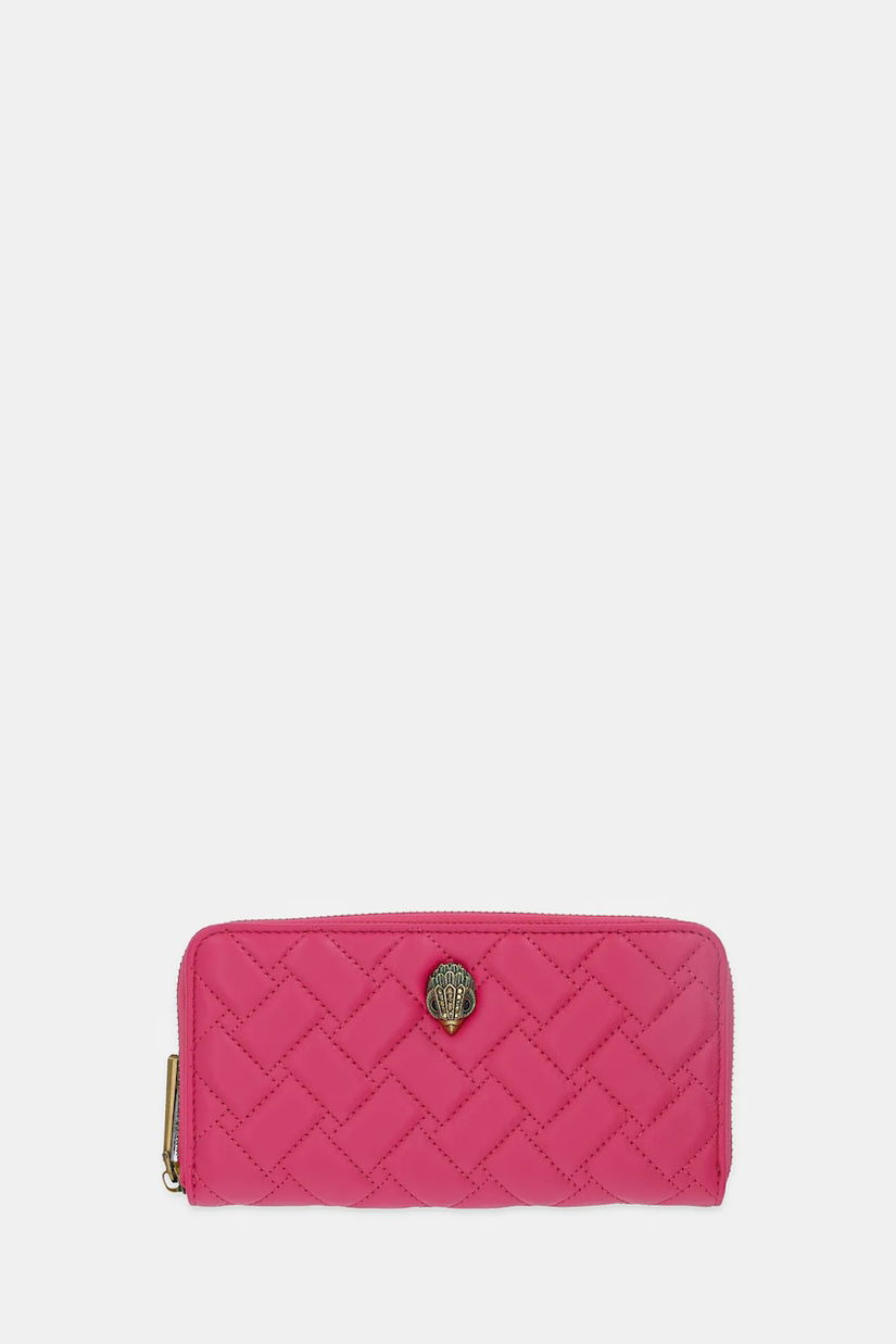 Kurt Geiger London portofel KENSINGTON culoarea roz, 5022957109