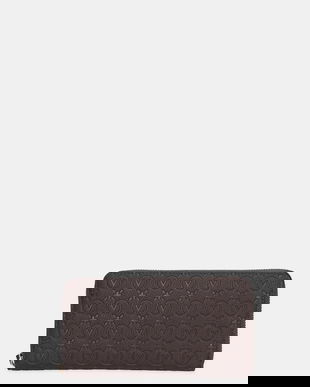 Valentino Bags portofel SAMBA RE culoarea maro, VPS8ZG155