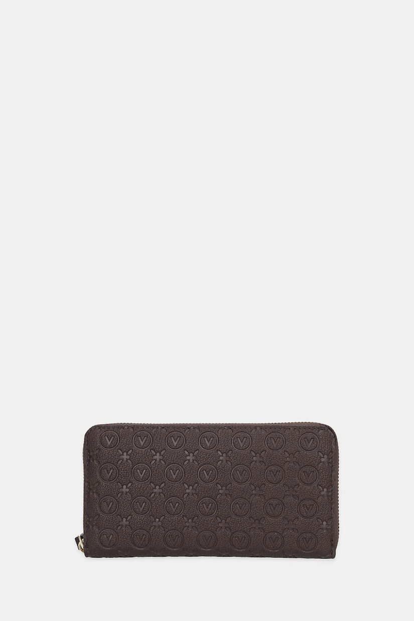 Valentino Bags portofel SAMBA RE culoarea maro, VPS8ZG155