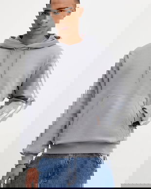 adidas bluză Seasonal AOP culoarea gri, cu glugă, uni, JM1725