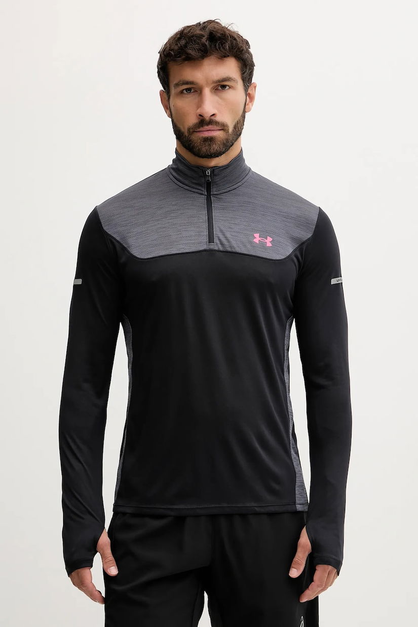 Under Armour hanorac de antrenament UA Tech Utility culoarea negru, cu imprimeu, 6004963