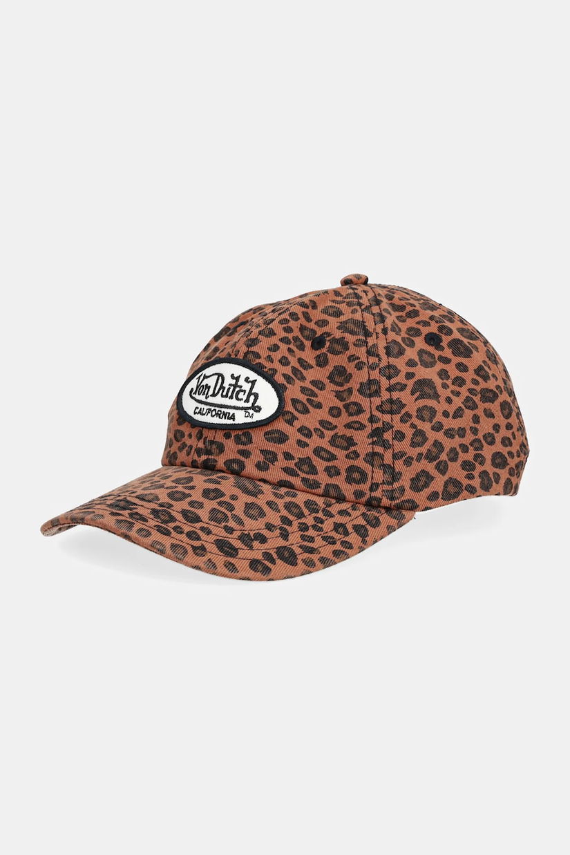 Von Dutch șapcă de baseball din bumbac culoarea maro, VD.2.CB.LEO