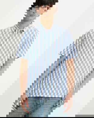 Samsoe Samsoe cămașă din bumbac SAAVAN cu guler clasic, regular, M25200042