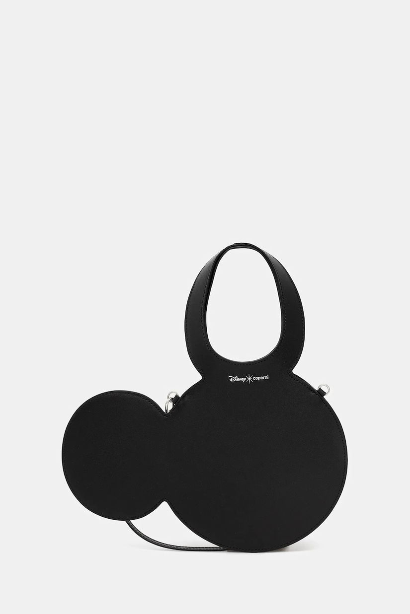 Coperni x Disney geantă din piele Mickey Tote culoarea negru, DBA102F6031
