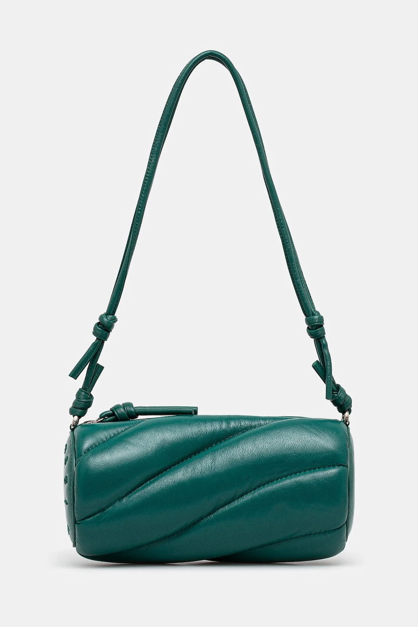 Fiorucci geantă Leather Mella culoarea verde, U02SPABA001LE04GN02
