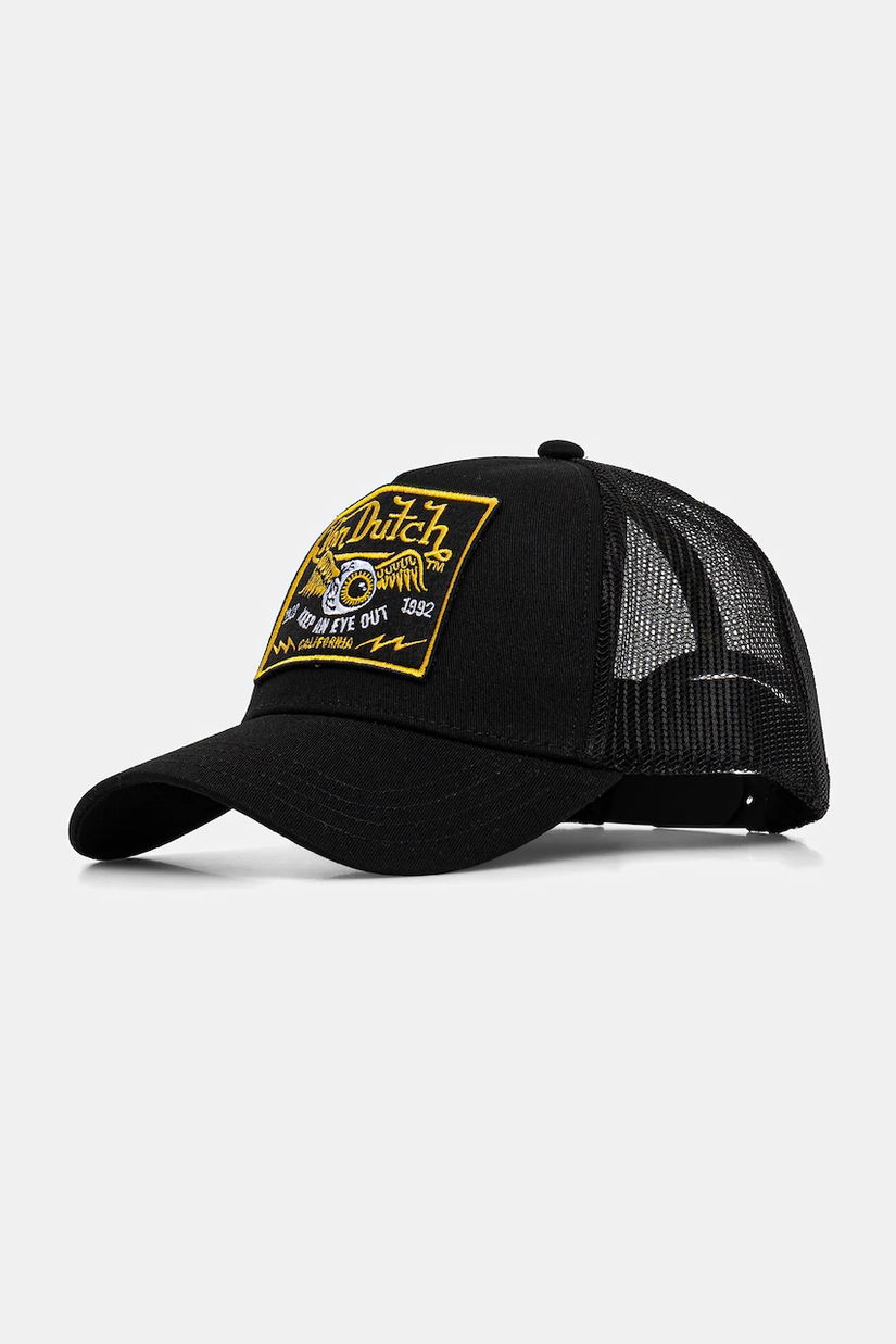 Von Dutch șapcă culoarea negru, VD.0.CAS1