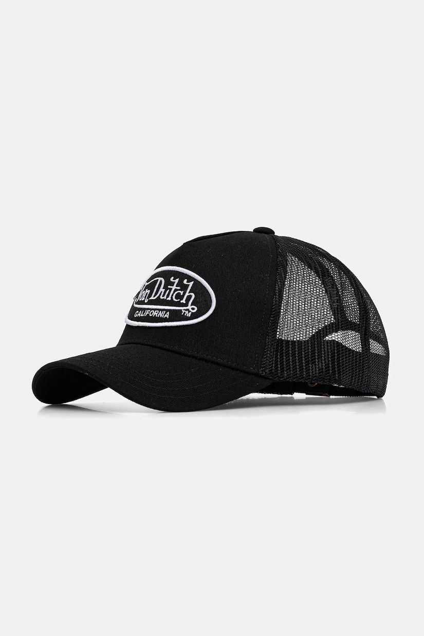 Von Dutch șapcă culoarea negru, VD.0.CAS1.LOFB5