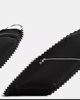 Paul Smith rucsac culoarea negru, mare, uni, M1A-8195-TZEBRL