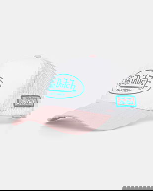 Von Dutch șapcă culoarea alb, VD.2.CB.3D