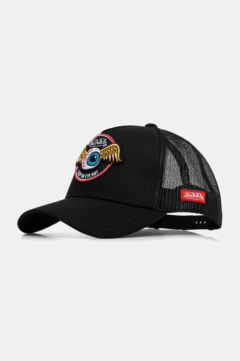 Von Dutch șapcă culoarea negru, VD.0.CAS1.RAG