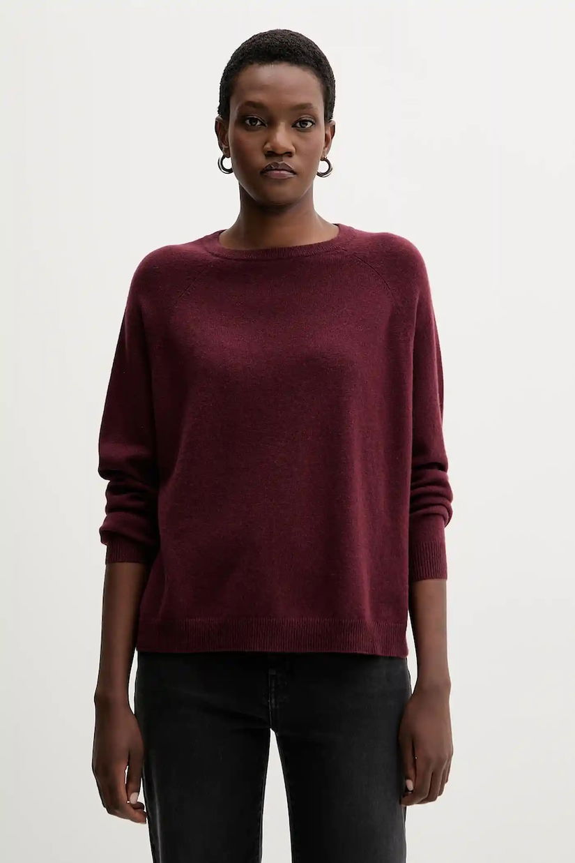 Marella pulover de cașmir culoarea bordo, light, 2523366171200