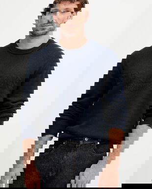 Pepe Jeans pulover culoarea bleumarin, PM7000016