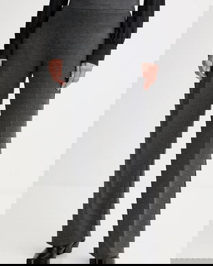 Joseph Ribkoff pantaloni culoarea gri, drept, high waist, 253300