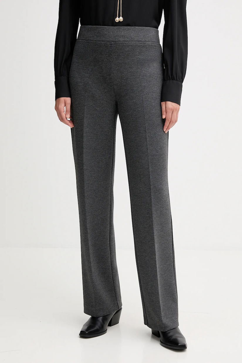 Joseph Ribkoff pantaloni culoarea gri, drept, high waist, 253300