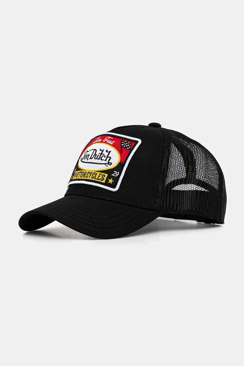 Von Dutch șapcă culoarea negru, VD.0.CAS1