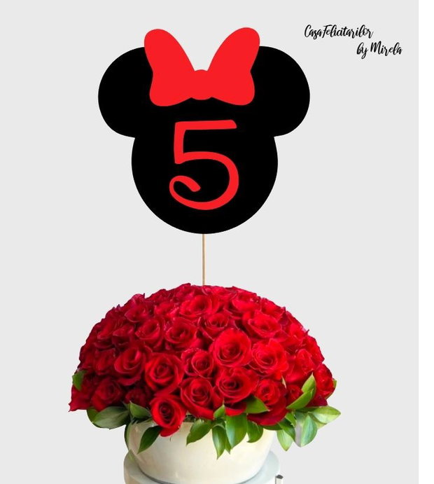 Set toppere Minnie mouse