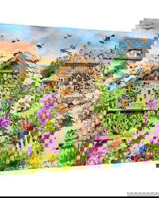 Puzzle 1000. Tea Time. Casa pentru albine