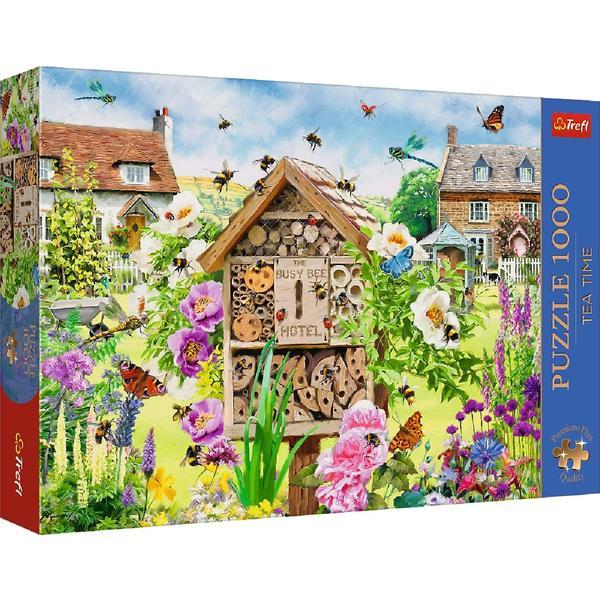 Puzzle 1000. Tea Time. Casa pentru albine