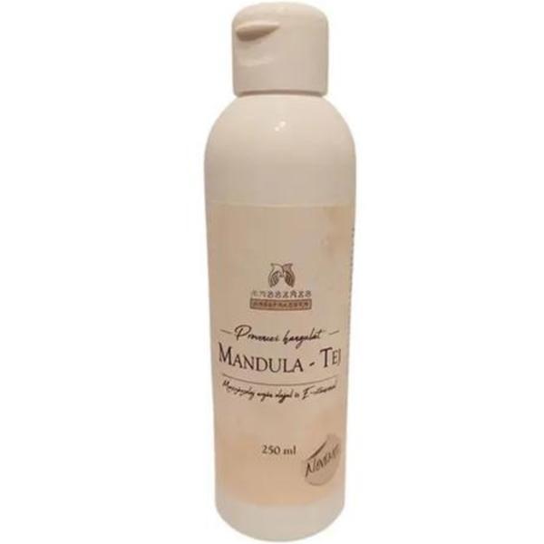 Ulei de masaj cu argan si vitamina E cu lapte de migdale Masszazs Manufaktura, 250 ml