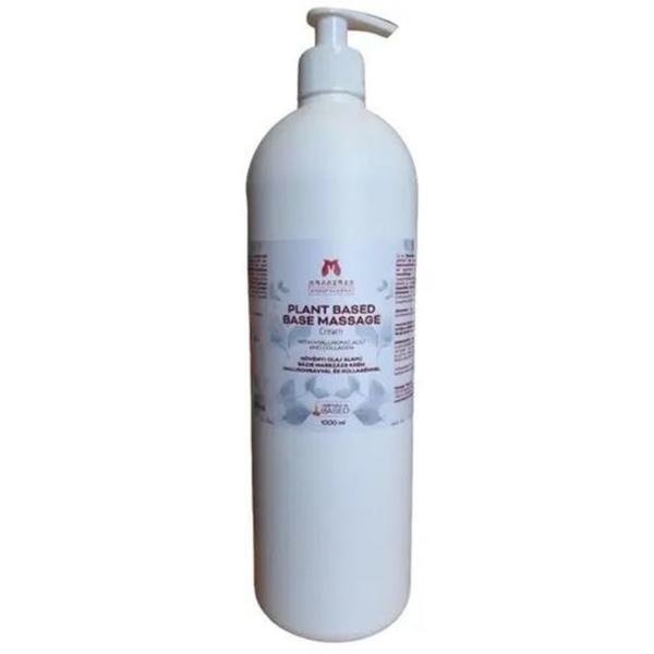 Crema de masaj fara parfum cu Colagen si Acid Hialuronic Masszazs Manufaktura, 1000 ml